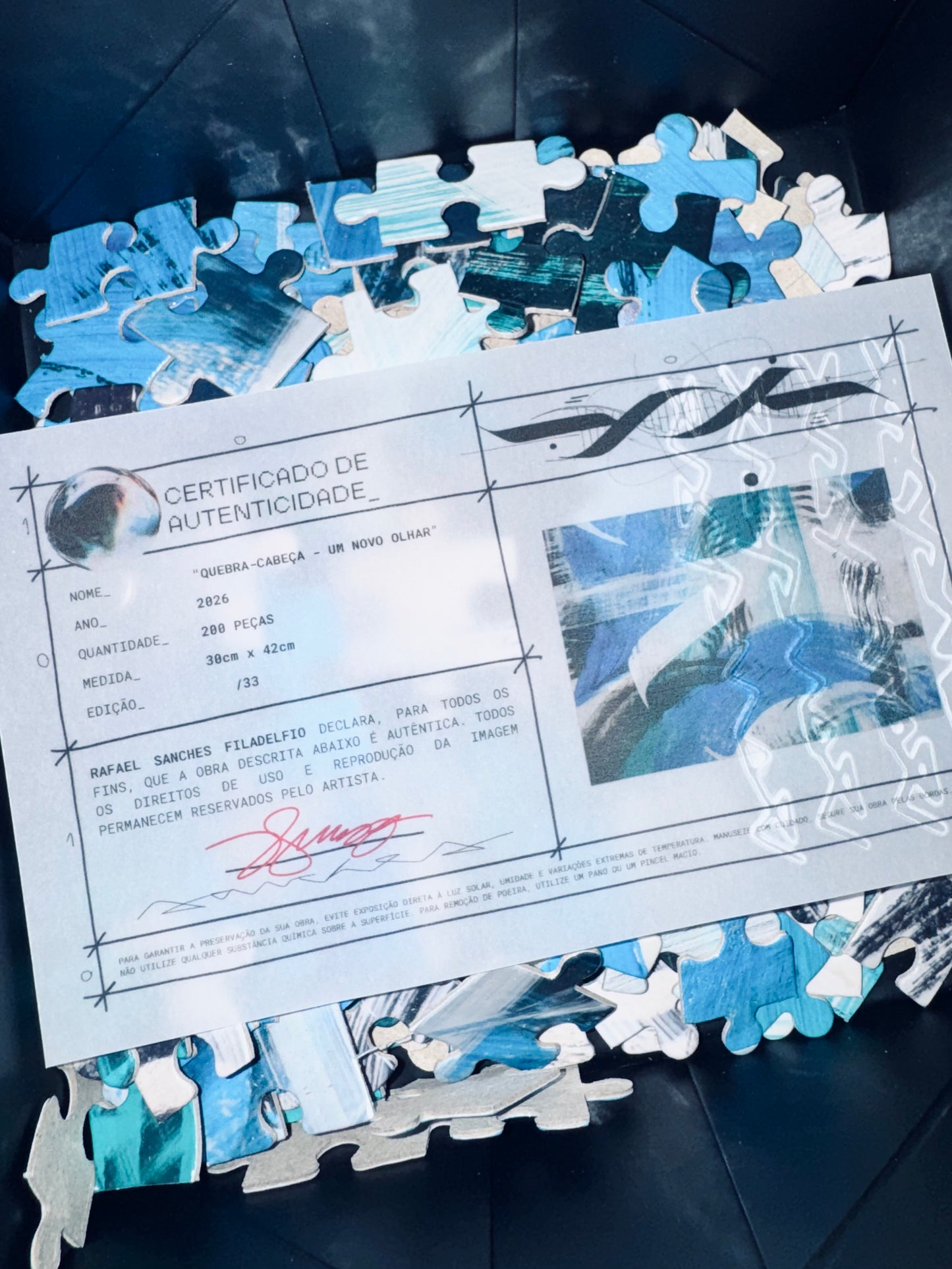 "A NEW LOOK, THE PUZZLE"